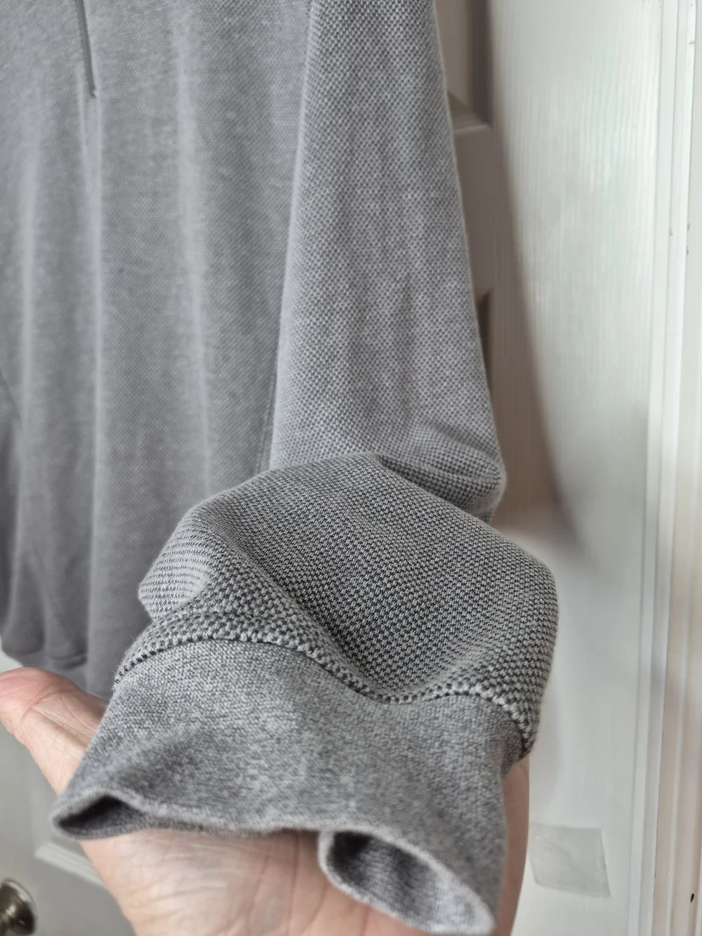 Pro Tour Men's Half-Zip Pullover Sweater - Gray Xl